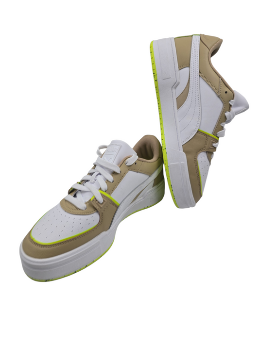 Puma Ca Pro Mercedes Benz Casual Blanco / Cafe / Verde No 27