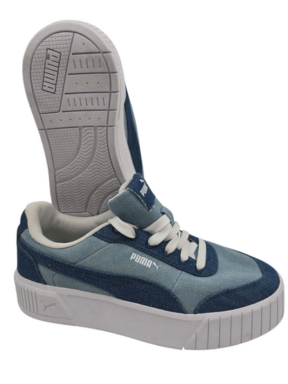 Puma Carina Casual Tela Azul No 23.5