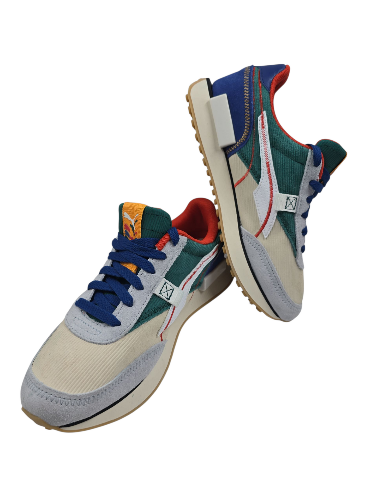 Puma Future Rider Casual Pana Verde / Beige / Colors No 24.5