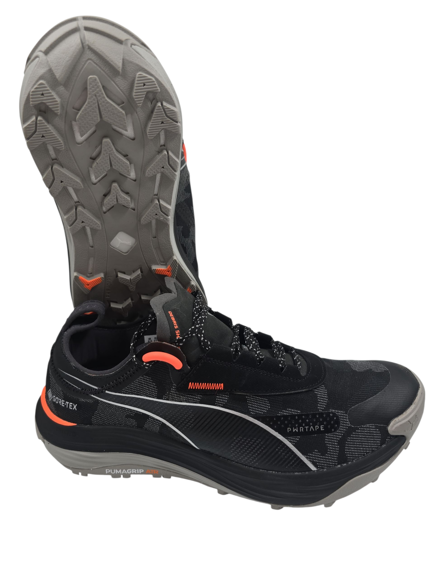 Puma Nitro 3 Gore Tex Running Trail Pro Negro / Naranja No 27.5