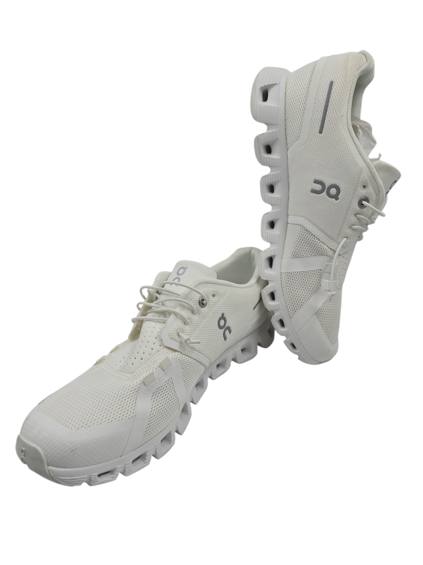 On cloud 6 Running Training All White Blanco No 26.5