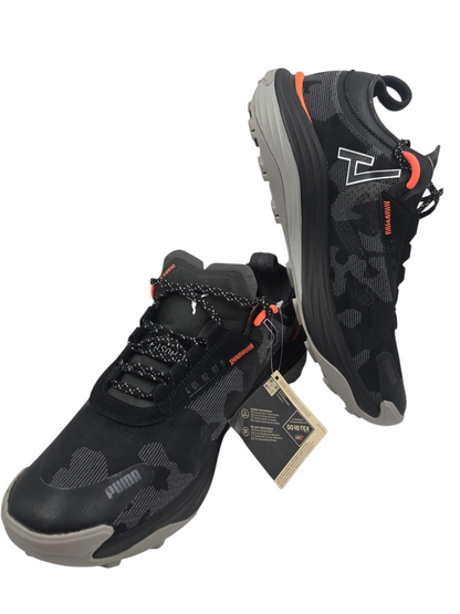 Puma Nitro 3 Gore Tex Running Trail Pro Negro / Naranja No 27.5