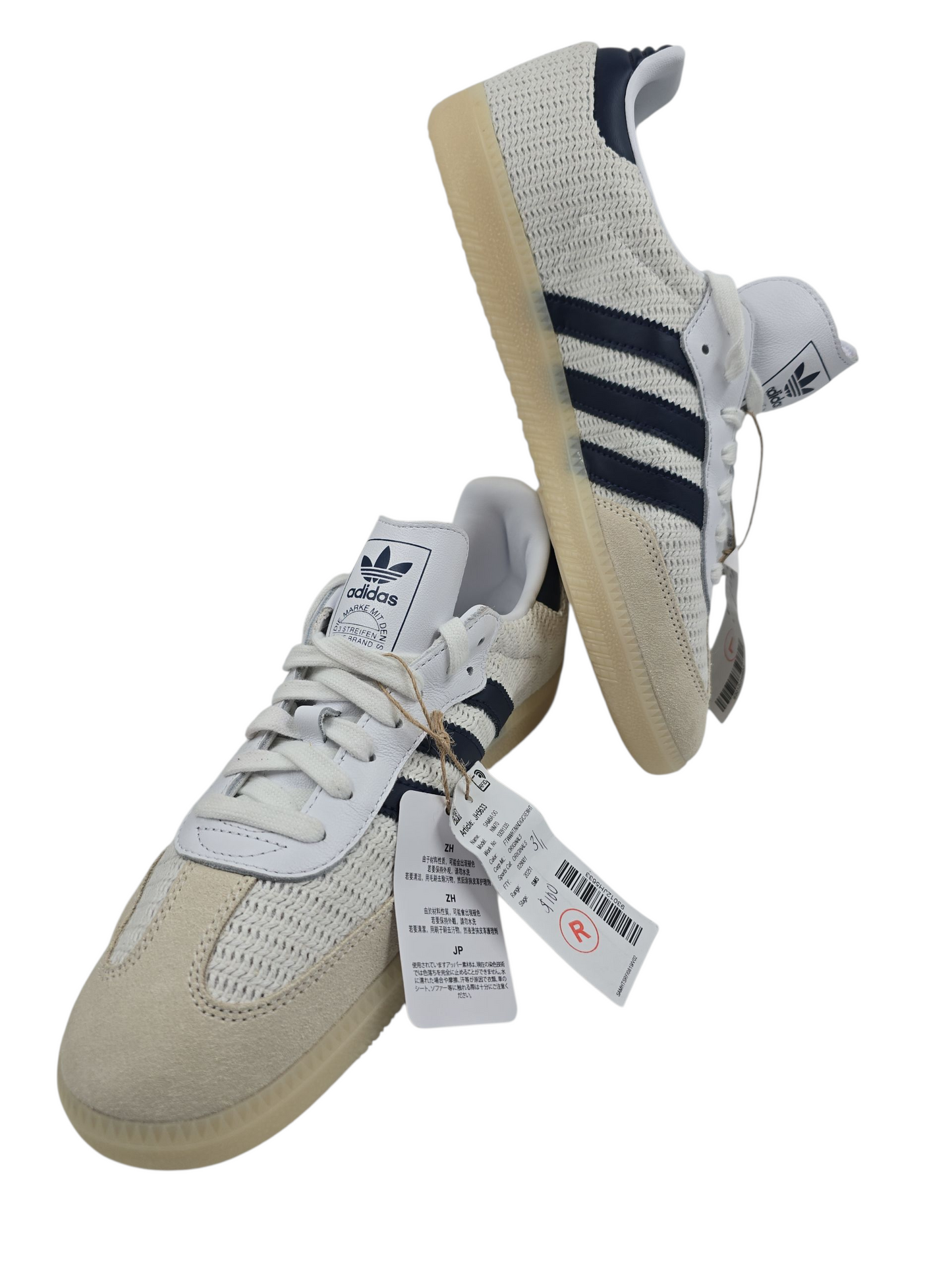 Adidas Samba OG Edición Especial Blanco / Azul No 27