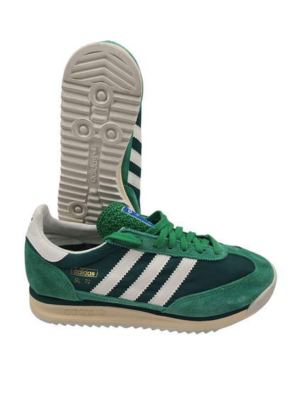 Adidas Sl 72 Rs Casual Retro Training Sport Verde / Blanco No 26