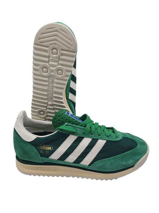 Adidas Sl 72 Rs Casual Retro Training Sport Verde / Blanco No 26