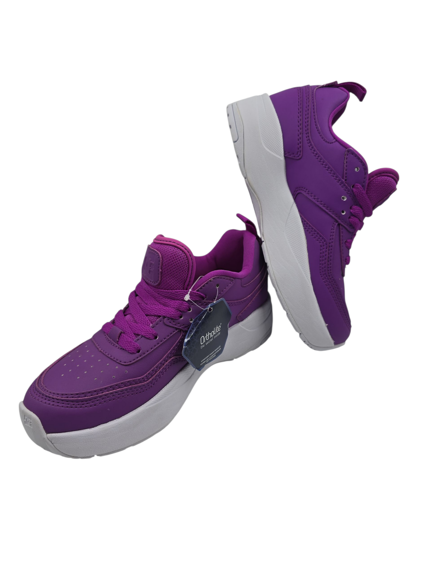 DC Casual Morado Blanco No 23.5
