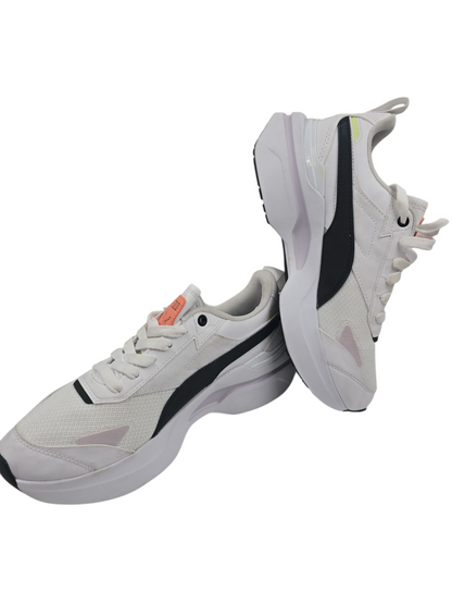 Puma Kosmo Rider Casual Training Blanco / Verde / Naranja No 23.5