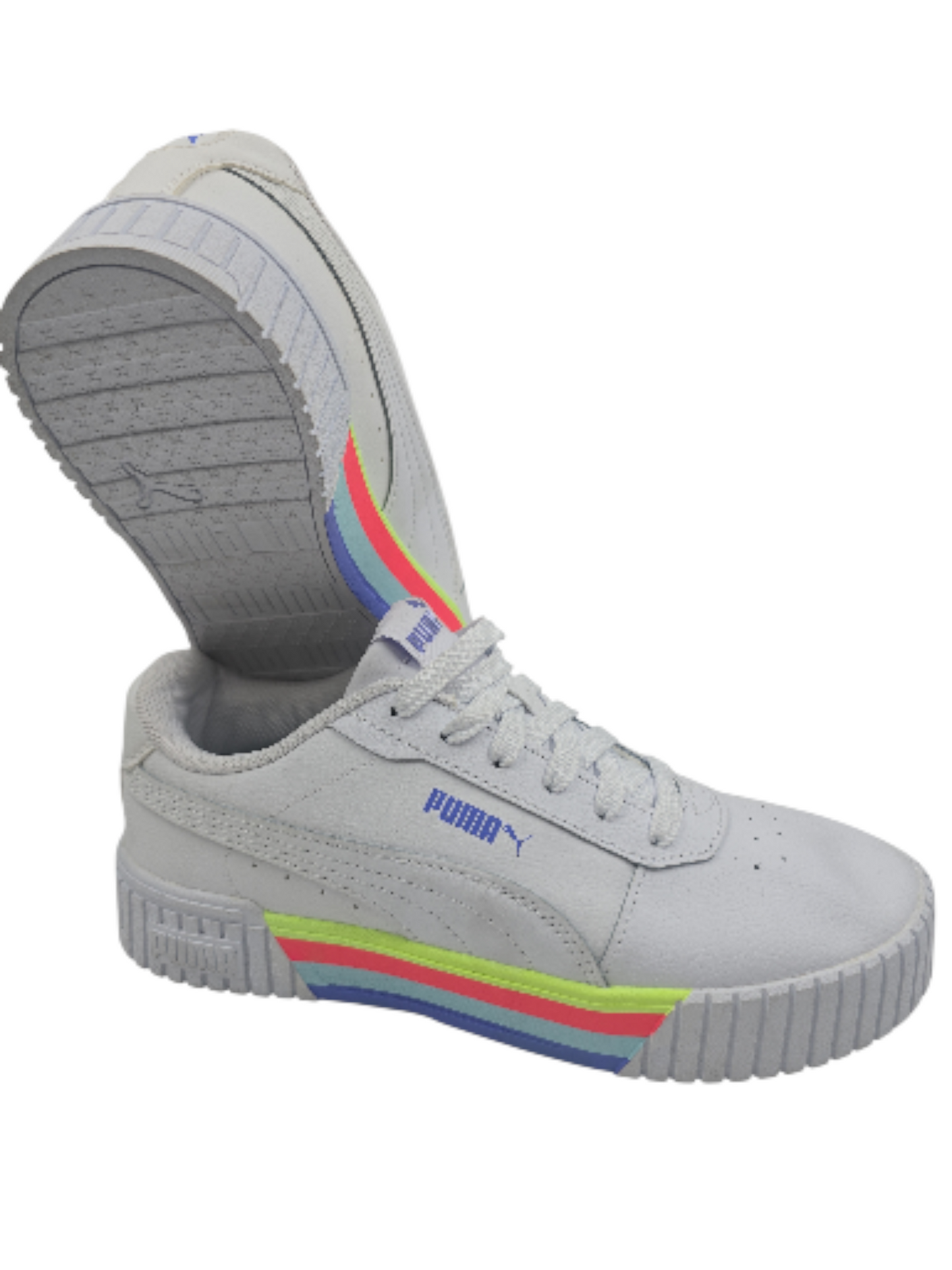 Puma Carina 2.0 Stripes Colors Casual Blanco No 24