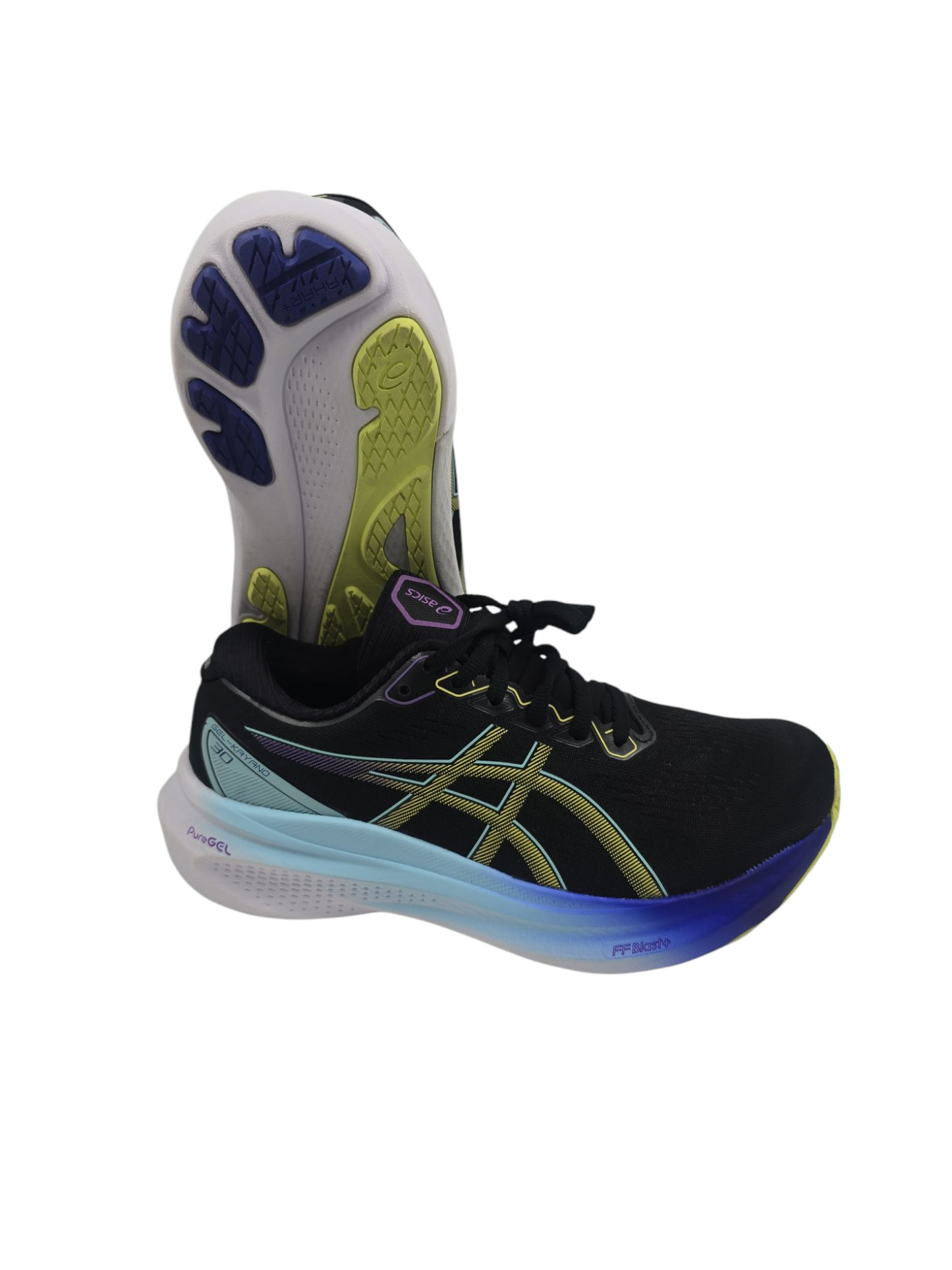 Asics Gel  Kayano 30 Running Pro Negro / Azul / Colora No 24.5