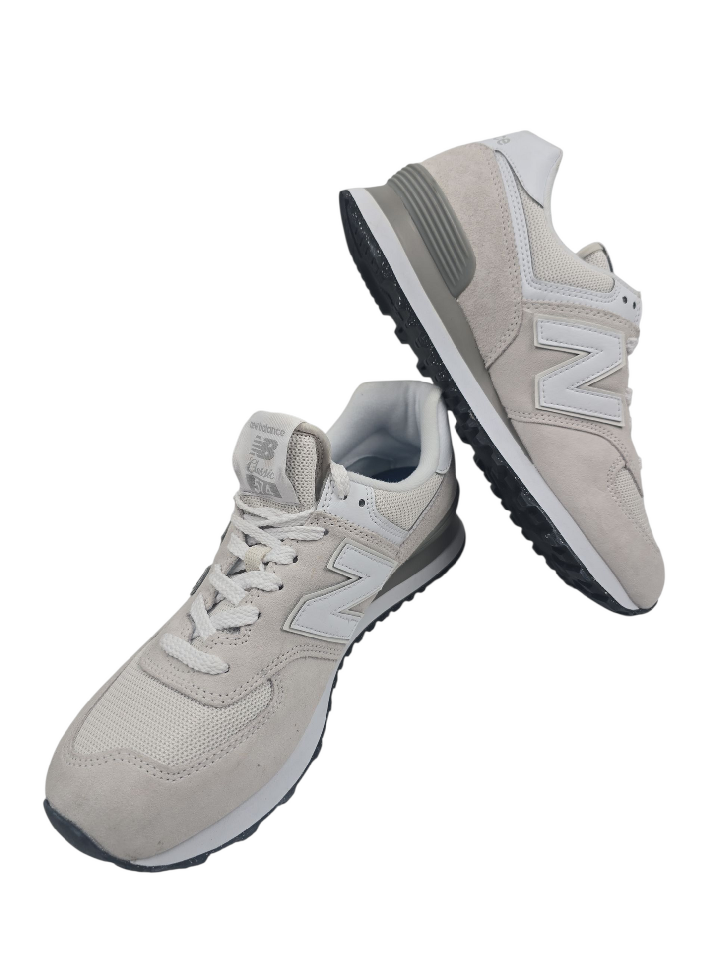 New Balance 574 Casual Sport Gris / Blanco No 25.5