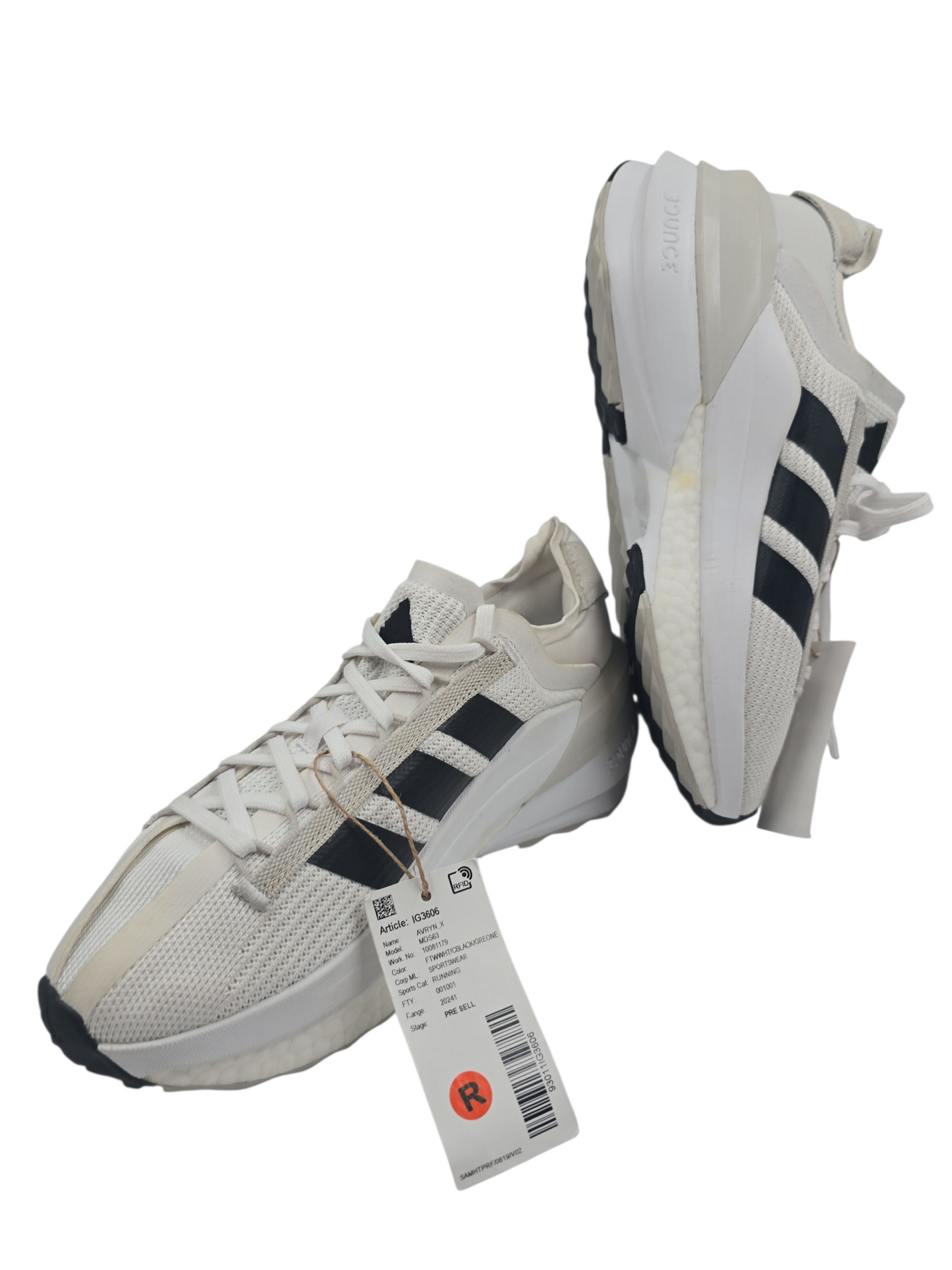 Adidas Avryn X Training Running Boost Blanco / Gris / Negro No 24