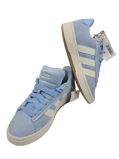 Adidas Grand Court Alpha Low Chumky Casual Azul Pastel Suede No 24