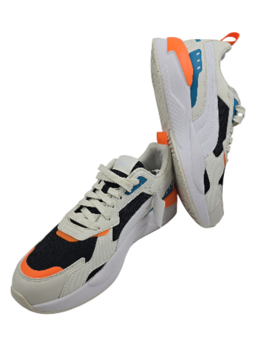 Puma X Ray 3 Training Casual Beige / Negro / Naranja No 27
