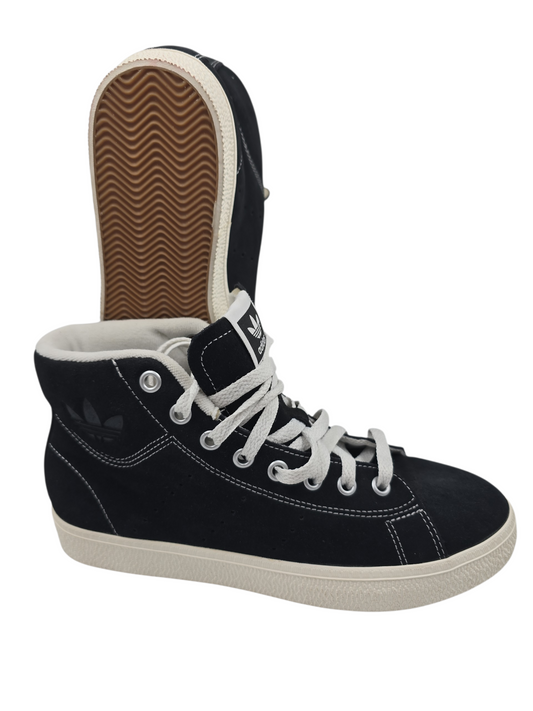 Adidas Stan Smith Mid Bota Casual Suede Negro No 25
