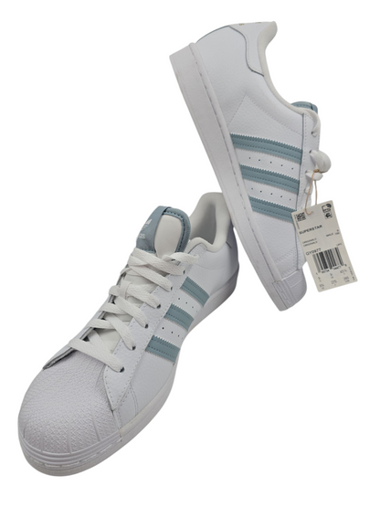Adidas Superstar Casual Blanco / Azul Claro No 27.5