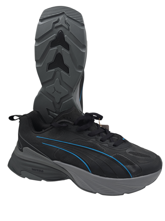 Puma Ultra Fade V2 Training Negro / Lineas Azul No 27