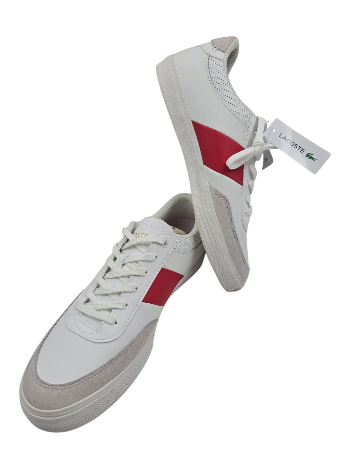 Lacoste Court Master Casual Blanco / Rojo  No 27