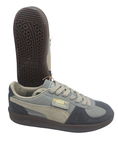 Puma Palermo Casual Piel Tonos Gris No 27