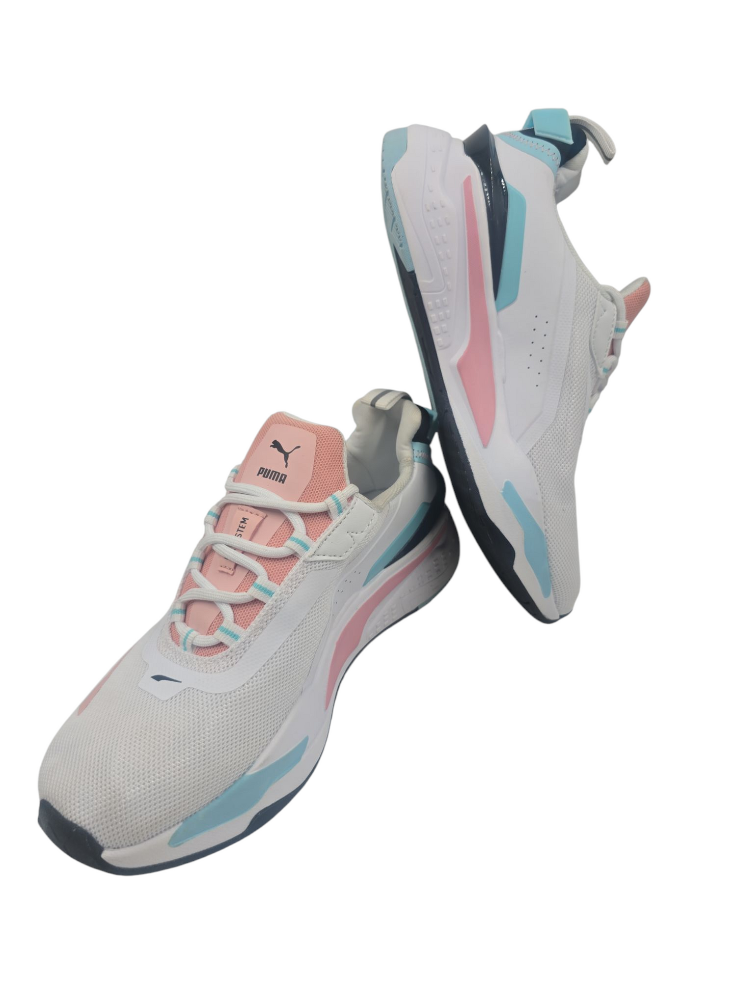 Puma Rs System Training Blanco / Azul Pastel / Rosa No 23