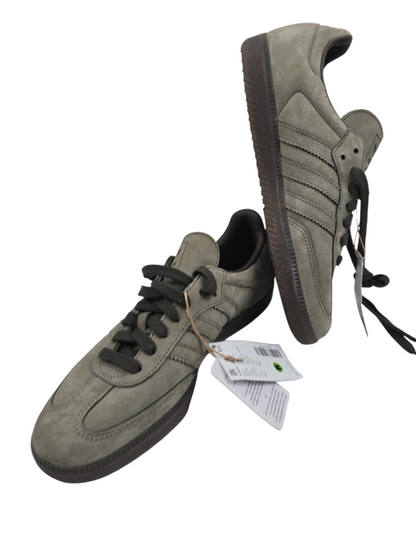 Adidas Samba Cadual Piel Suede Verde Oliva No 27