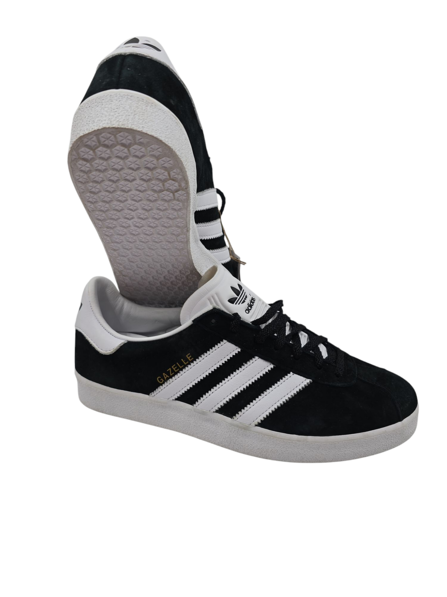 Gazelle 85 Casual Negro Suede / Blanco No 25.5