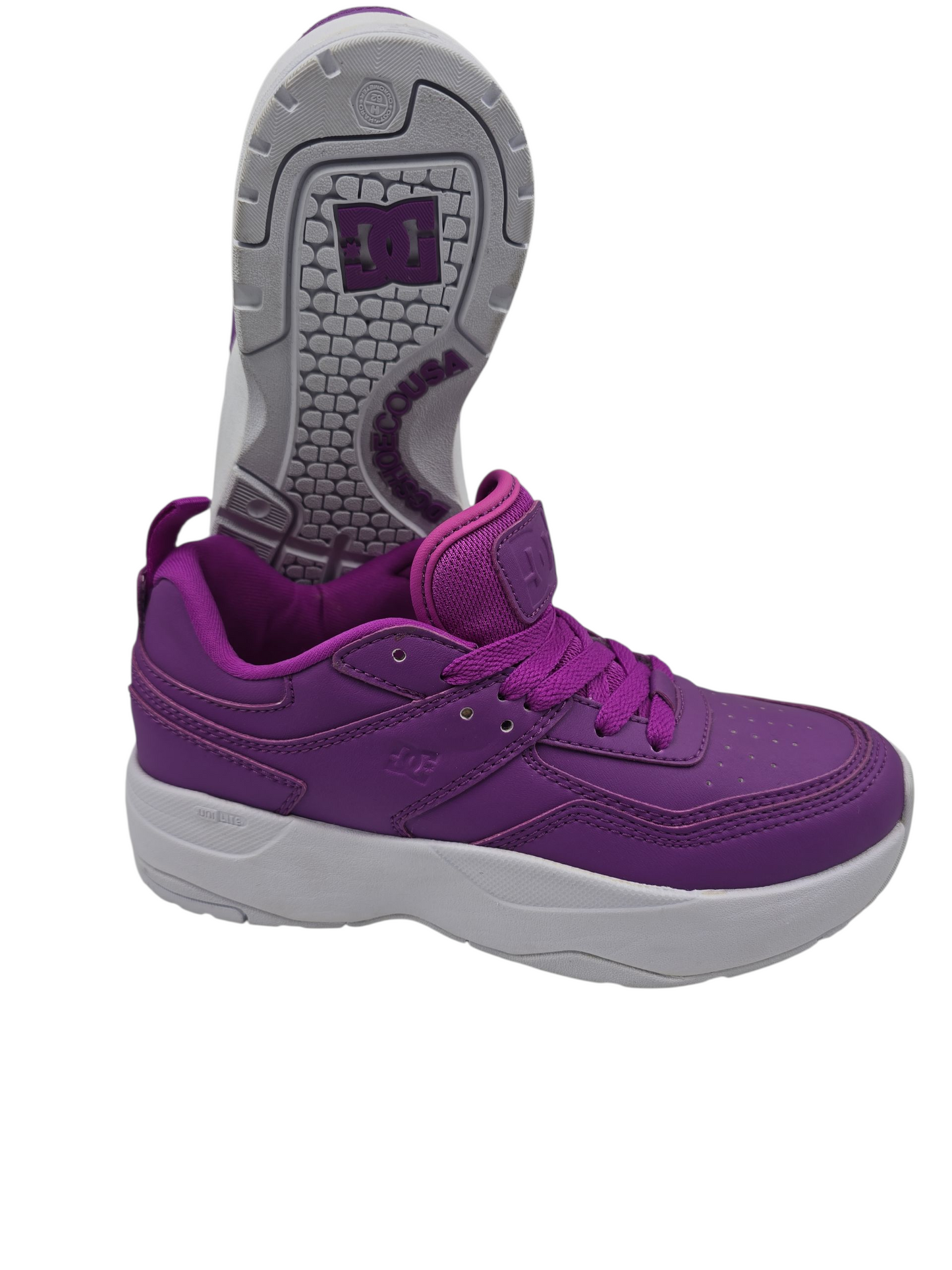 DC Casual Morado Blanco No 23.5