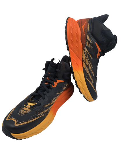 Hoka Speed Goat 5 Bota Trail Senderismo Pro Naranja / Azul Oscuro No 26