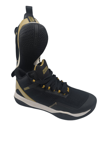 Moolah Pro Basketball Mid Negro / Dorado No 26
