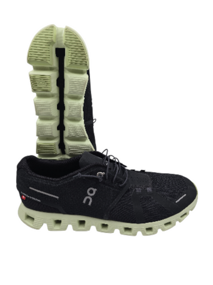On Cloud Running Negro / Verde No 28.5