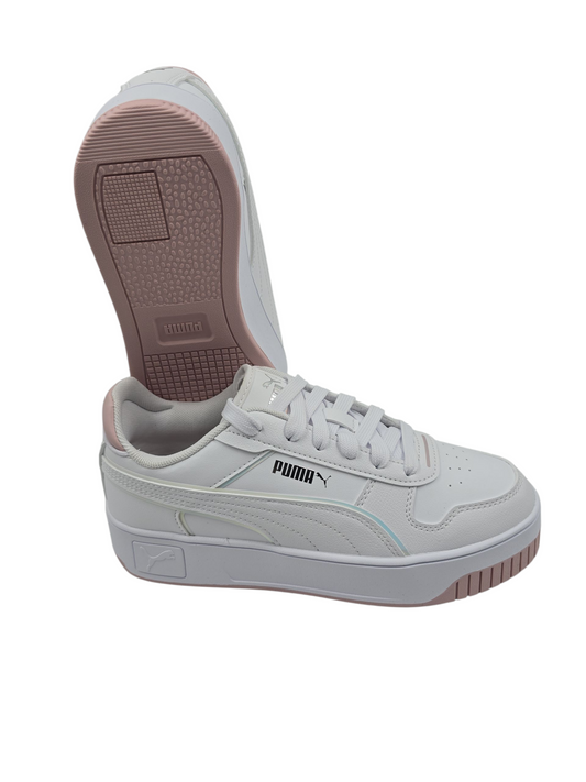 Puma Carina Street Holo Casual Media Plataforma Blanco / Rosa No 23