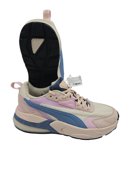 Puma Vis2k Marbleized Training Casual Rosa / Beige / Azul No 23.5