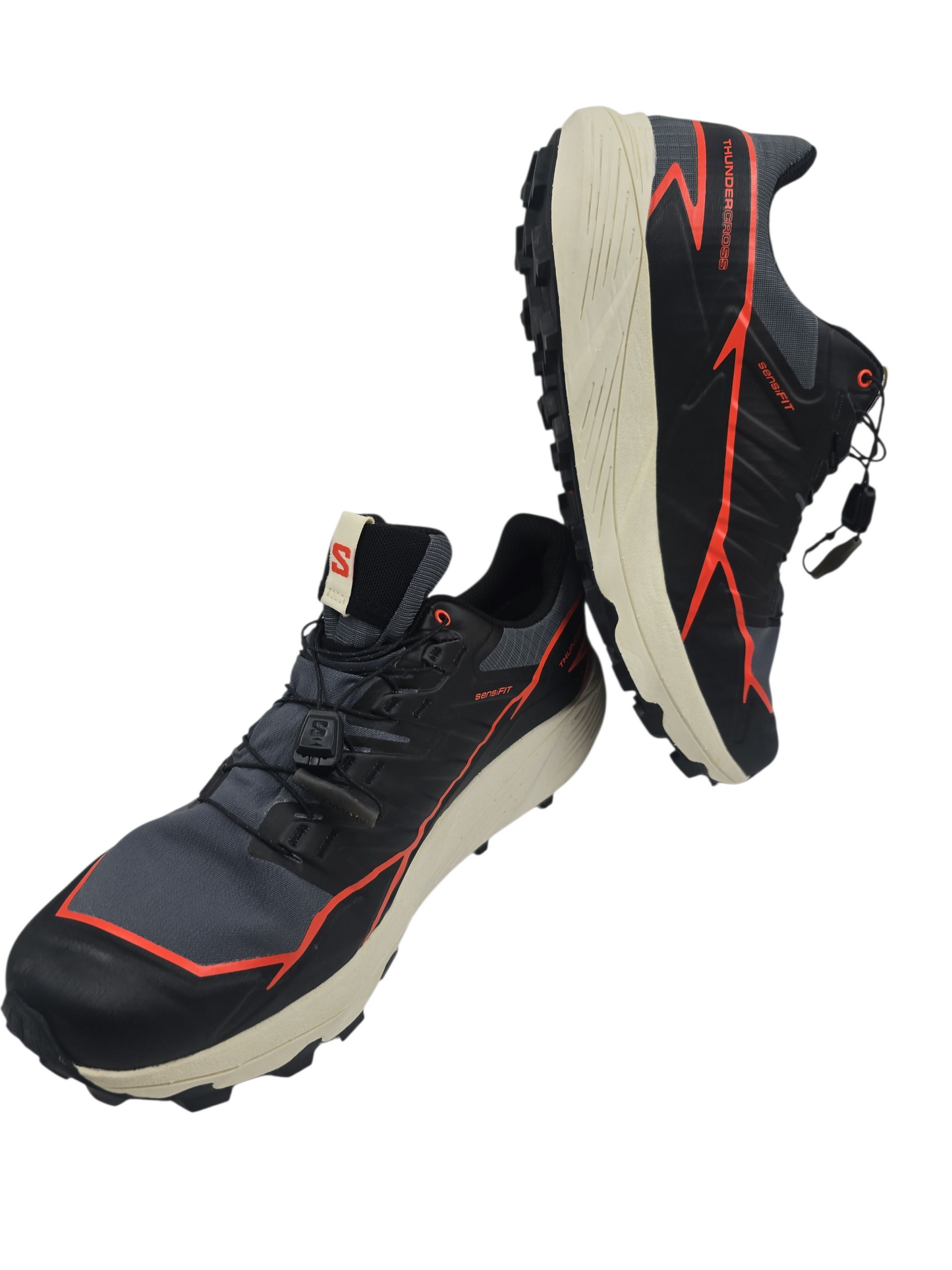 Salomon ThunderCross Trail Senderismo Pro Negro / Naranja No 27