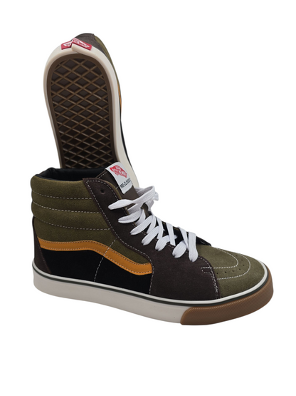 Vans Pro Classics Bota Casual Cafe / Verde Suede No 27
