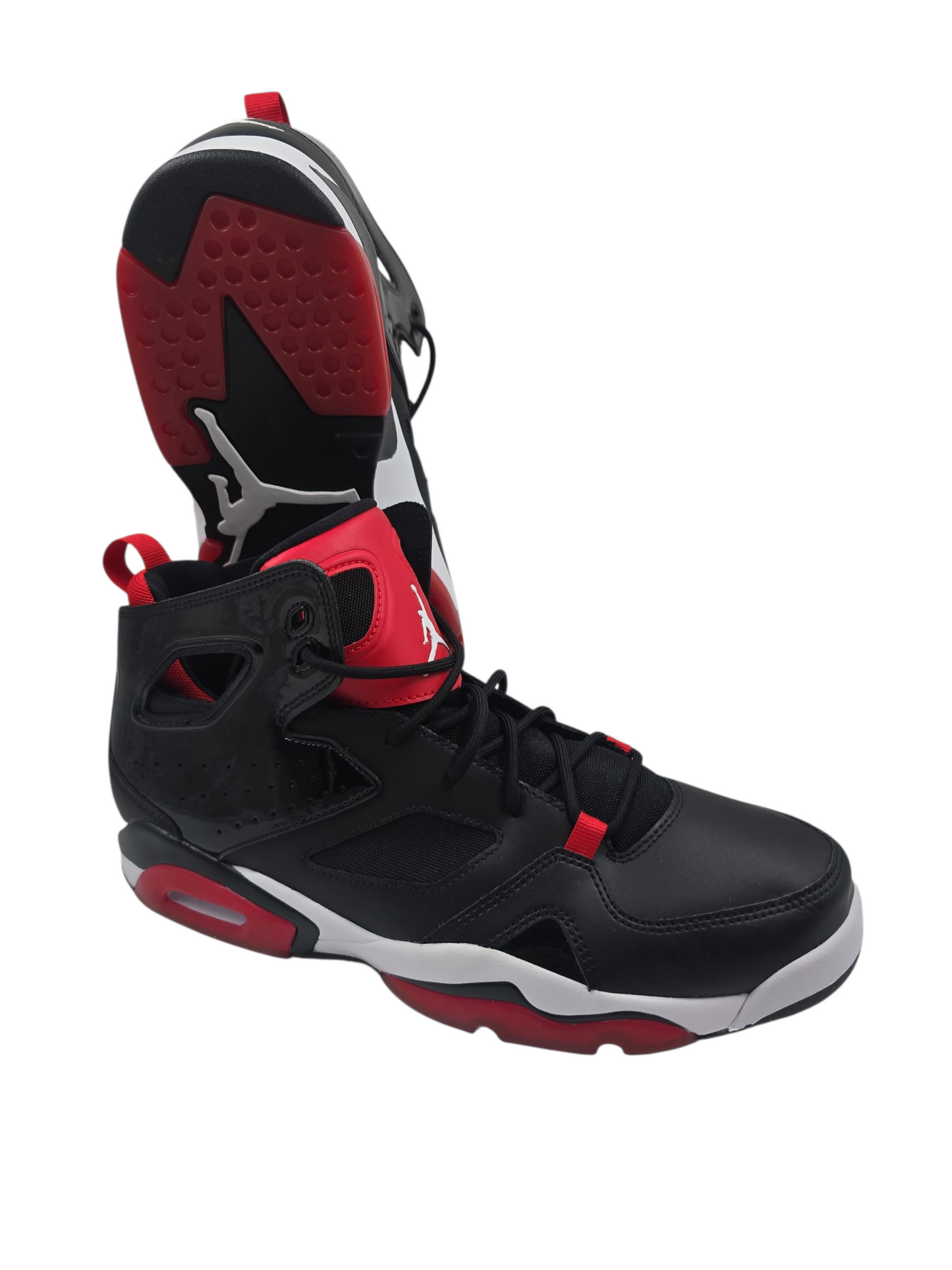 Jordan Flight Club 91 Basketball Pro Negro / Rojo No 28