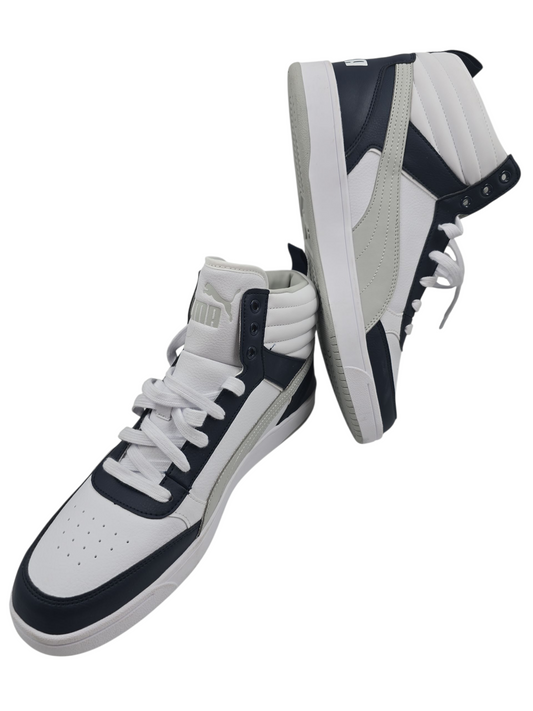 Puma Dribble Mid Bota Casual Blanco / Azul / Gris No 29