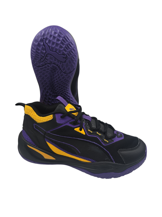 Puma Rebound Future Basketball Pro Negro / Morado No 27